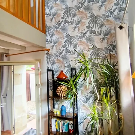 別荘 Aubance Dans Charmante Longere Avec Piscine En Partage