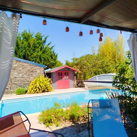 Aubance Dans Charmante Longere Avec Piscine En Partage *